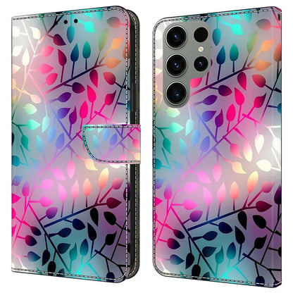 For Samsung Galaxy S23 Ultra Case Protective Wallet Phone Case with Stand