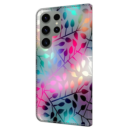 For Samsung Galaxy S23 Ultra Case Protective Wallet Phone Case with Stand