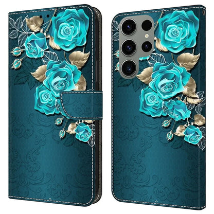 For Samsung Galaxy S23 Ultra Case Protective Wallet Phone Case with Stand