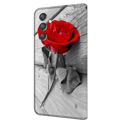 For Samsung Galaxy A24 4G (162.1 x 77.6 x 8.3mm) Case Shockproof Wallet Phone Cover
