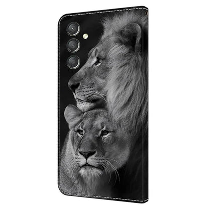 For Samsung Galaxy A24 4G (162.1 x 77.6 x 8.3mm) Case Shockproof Wallet Phone Cover