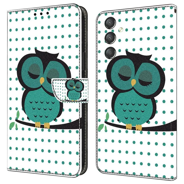For Samsung Galaxy A24 4G (162.1 x 77.6 x 8.3mm) Case Shockproof Wallet Phone Cover