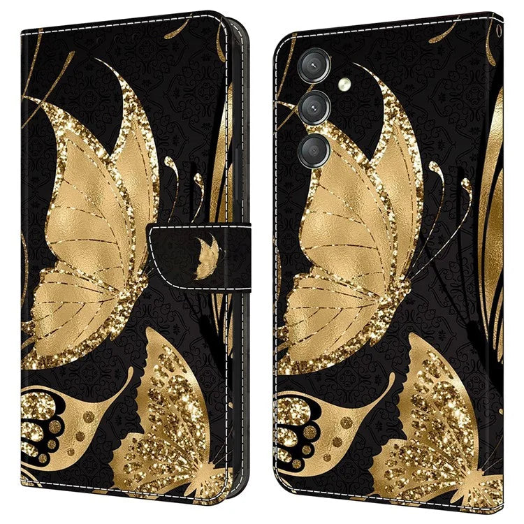 For Samsung Galaxy A24 4G (162.1 x 77.6 x 8.3mm) Case Shockproof Wallet Phone Cover