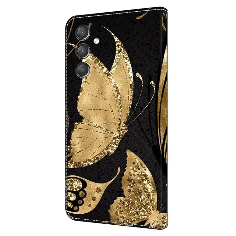 For Samsung Galaxy A24 4G (162.1 x 77.6 x 8.3mm) Case Shockproof Wallet Phone Cover