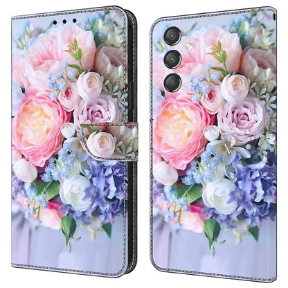 For Samsung Galaxy A24 4G (162.1 x 77.6 x 8.3mm) Case Shockproof Wallet Phone Cover