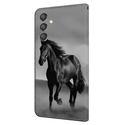 For Samsung Galaxy A24 4G (162.1 x 77.6 x 8.3mm) Case Shockproof Wallet Phone Cover