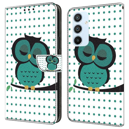 Shockproof Case for Samsung Galaxy A54 5G Case Pattern Printing Leather Wallet Phone Cover
