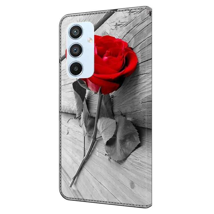 Shockproof Case for Samsung Galaxy A54 5G Case Pattern Printing Leather Wallet Phone Cover
