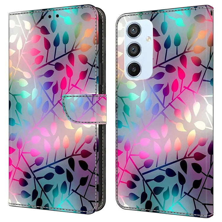 Shockproof Case for Samsung Galaxy A54 5G Case Pattern Printing Leather Wallet Phone Cover
