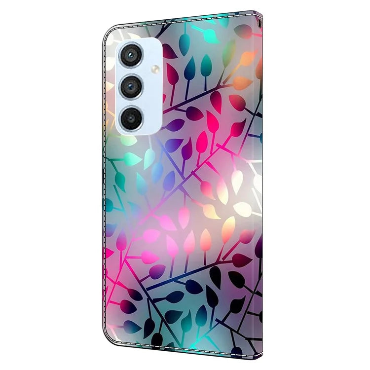 Shockproof Case for Samsung Galaxy A54 5G Case Pattern Printing Leather Wallet Phone Cover