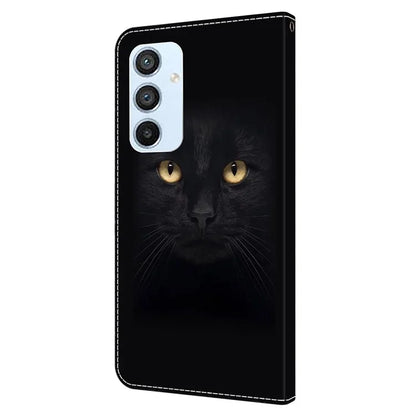 Shockproof Case for Samsung Galaxy A54 5G Case Pattern Printing Leather Wallet Phone Cover