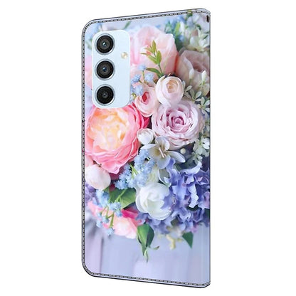 Shockproof Case for Samsung Galaxy A54 5G Case Pattern Printing Leather Wallet Phone Cover