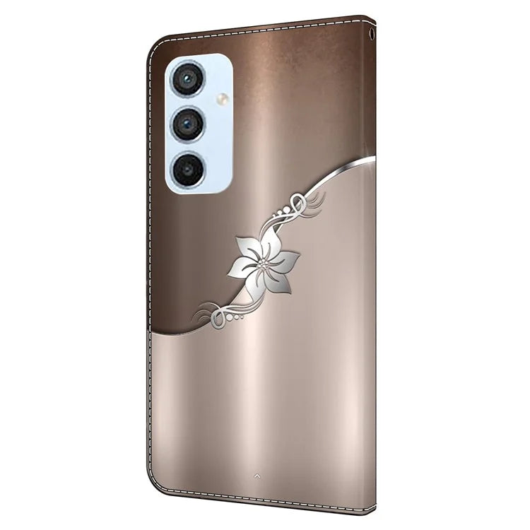 Shockproof Case for Samsung Galaxy A54 5G Case Pattern Printing Leather Wallet Phone Cover