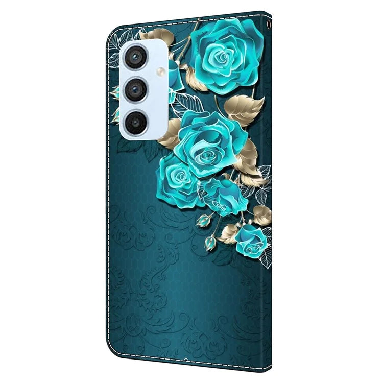 Shockproof Case for Samsung Galaxy A54 5G Case Pattern Printing Leather Wallet Phone Cover