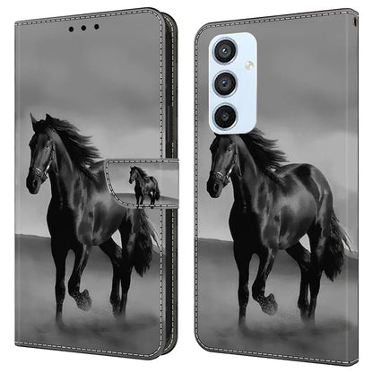 Shockproof Case for Samsung Galaxy A54 5G Case Pattern Printing Leather Wallet Phone Cover