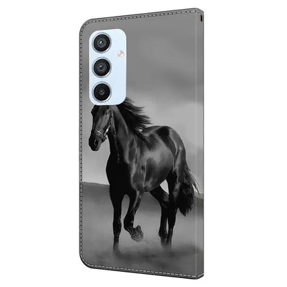 Shockproof Case for Samsung Galaxy A54 5G Case Pattern Printing Leather Wallet Phone Cover