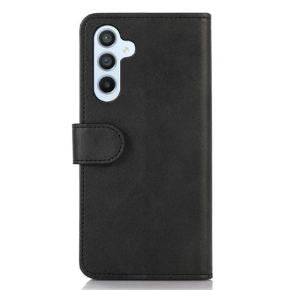 For Samsung Galaxy A15 4G Case Cowhide Texture Leather Cell Phone Stand Cover