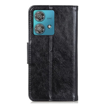 For Motorola Edge 40 Neo 5G Case Split Leather Stand Wallet Smartphone Cover