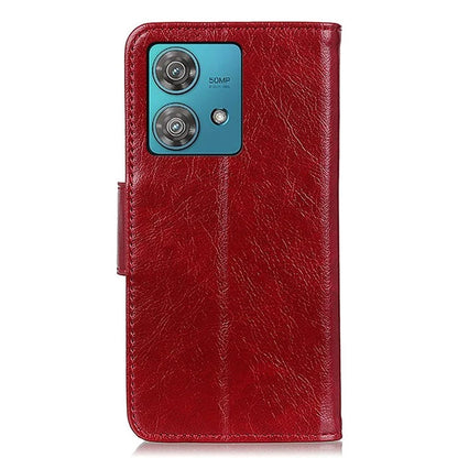 For Motorola Edge 40 Neo 5G Case Split Leather Stand Wallet Smartphone Cover