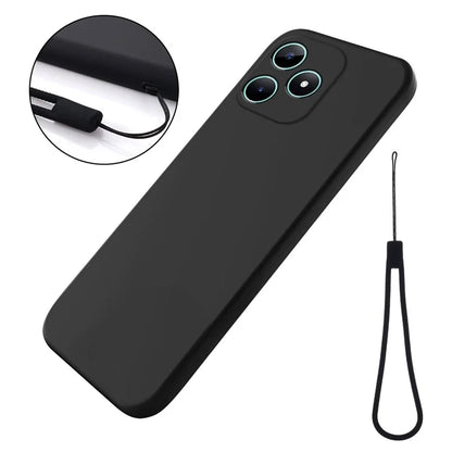 For Realme C53 (Global) / Narzo N53 Case Slim Phone Protector Liquid Silicone Mobile Phone Cover