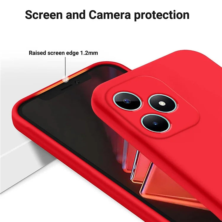 For Realme C53 (Global) / Narzo N53 Case Slim Phone Protector Liquid Silicone Mobile Phone Cover