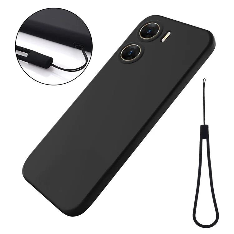 For vivo V29e (India) 5G Case Liquid Silicone Mobile Phone Shell Shockproof Cover
