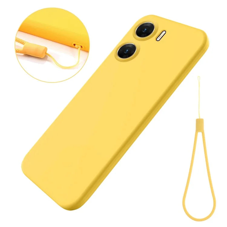 For vivo V29e (India) 5G Case Liquid Silicone Mobile Phone Shell Shockproof Cover