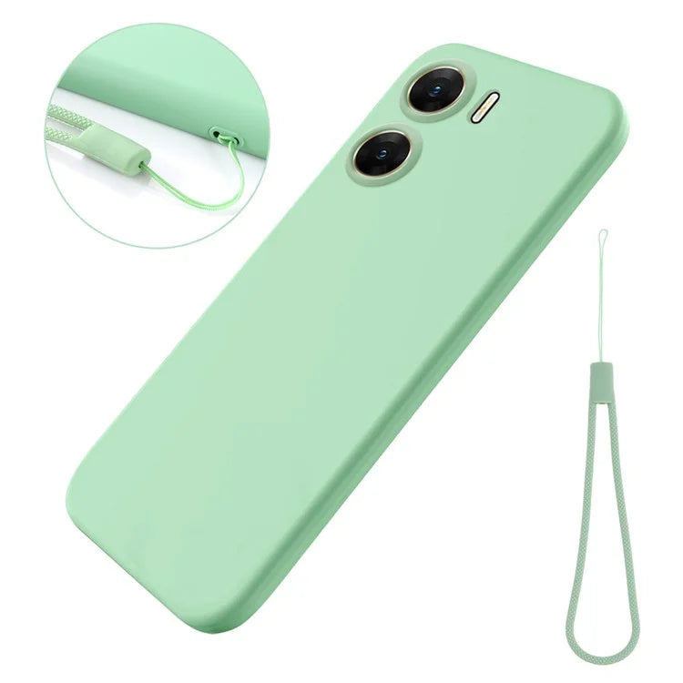 For vivo V29e (India) 5G Case Liquid Silicone Mobile Phone Shell Shockproof Cover