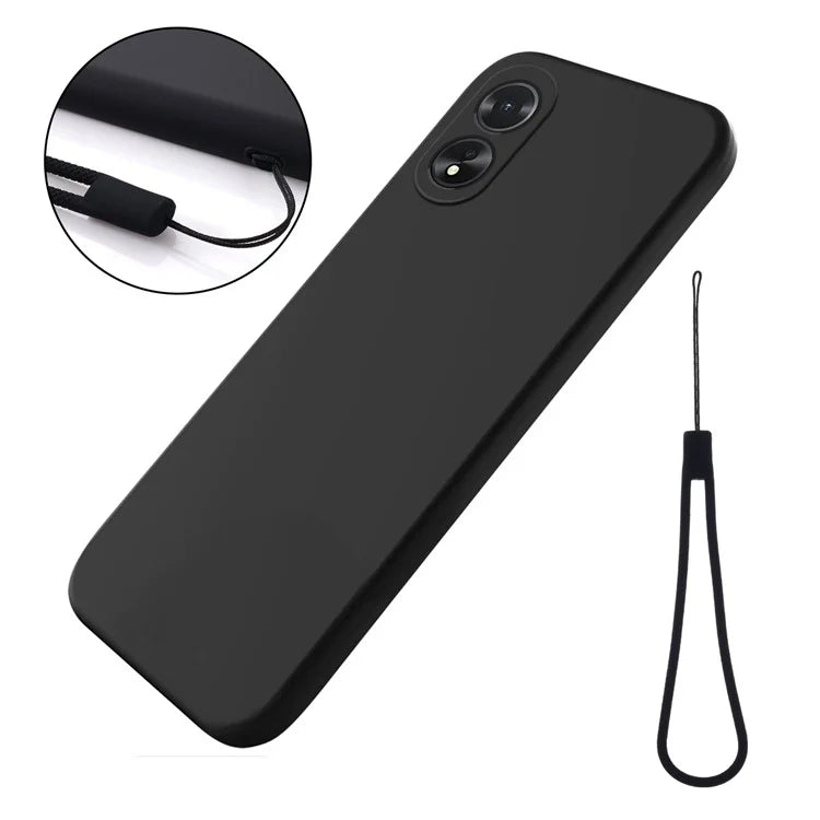 Shockproof Liquid Silicone Shell For Oppo A38 4G / A18 4G Case Mobile Phone Cover