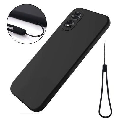 Shockproof Liquid Silicone Shell For Oppo A38 4G / A18 4G Case Mobile Phone Cover