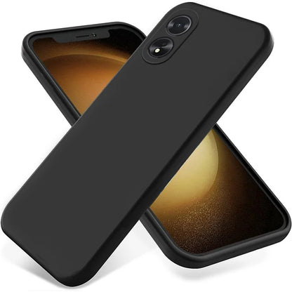 Shockproof Liquid Silicone Shell For Oppo A38 4G / A18 4G Case Mobile Phone Cover