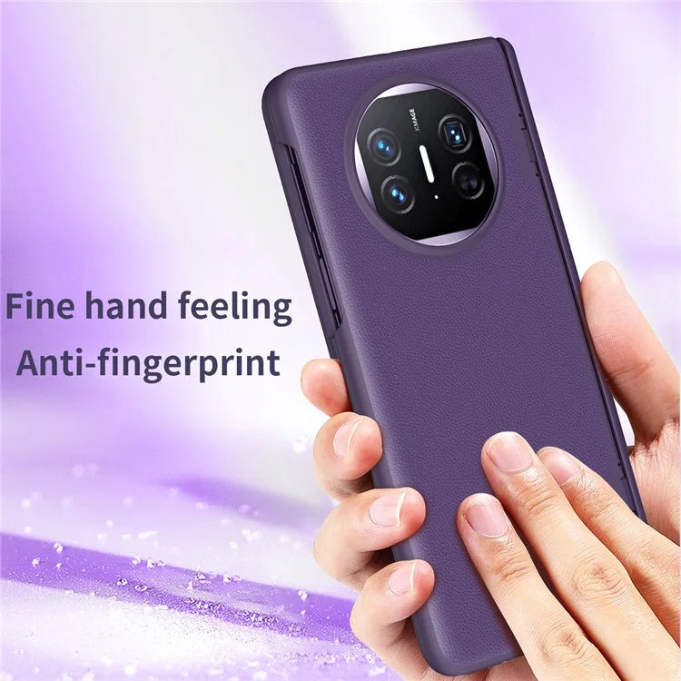 For Huawei Mate X5 Case PU Leather+PC Hinge Protection Phone Cover