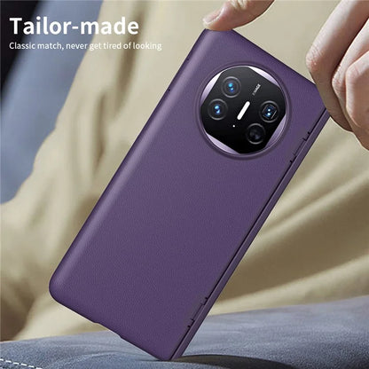 For Huawei Mate X5 Case PU Leather+PC Hinge Protection Phone Cover