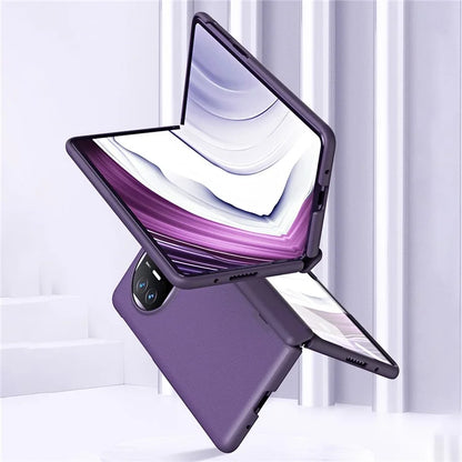 For Huawei Mate X5 Case PU Leather+PC Hinge Protection Phone Cover