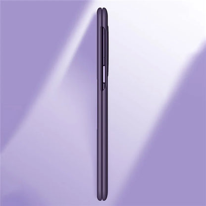 For Huawei Mate X5 Case Kickstand PU Leather+PC Hinge Protection Phone Cover