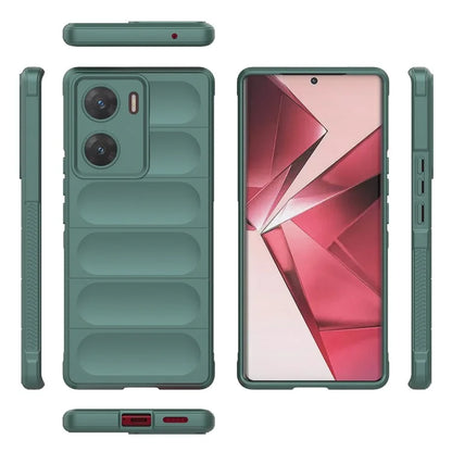 For vivo V29e (India) 5G Case Soft TPU Rugged Shockproof Cell Phone Cover