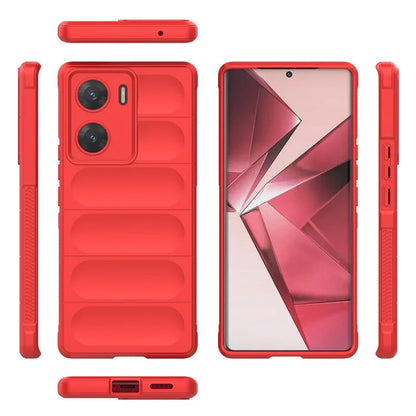 For vivo V29e (India) 5G Case Soft TPU Rugged Shockproof Cell Phone Cover