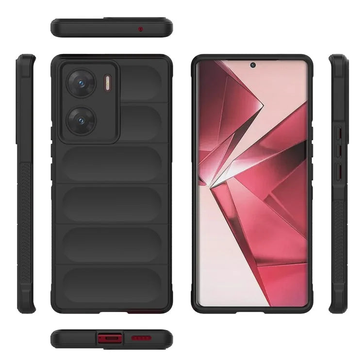 For vivo V29e (India) 5G Case Soft TPU Rugged Shockproof Cell Phone Cover