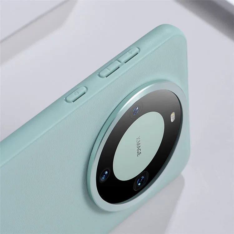 For Huawei Mate 60 Case Dustproof Phone Cover TPU+PU Leather Shell