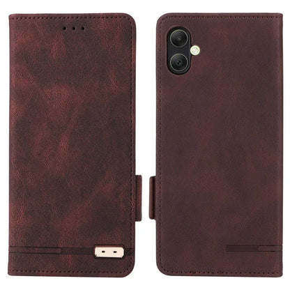 For Samsung Galaxy A05 4G Case PU Leather Stand Mobile Phone Wallet Cover