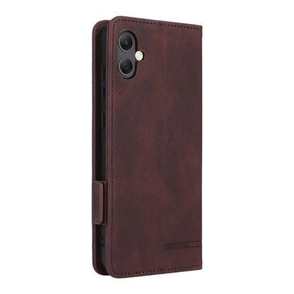 For Samsung Galaxy A05 4G Case PU Leather Stand Mobile Phone Wallet Cover