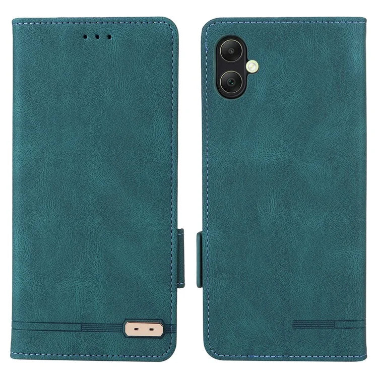 For Samsung Galaxy A05 4G Case PU Leather Stand Mobile Phone Wallet Cover