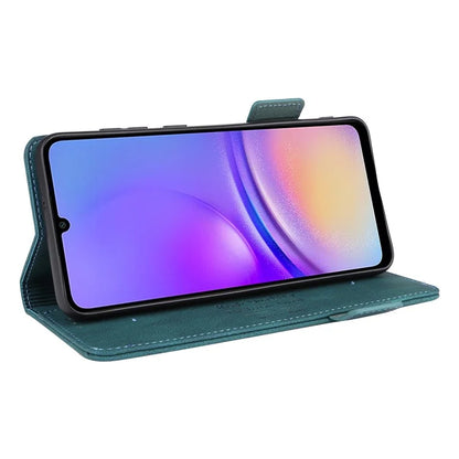 For Samsung Galaxy A05 4G Case PU Leather Stand Mobile Phone Wallet Cover