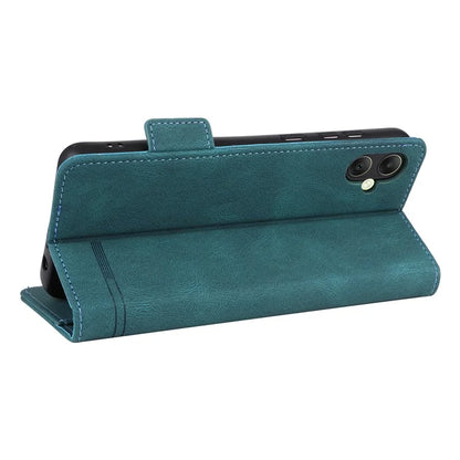For Samsung Galaxy A05 4G Case PU Leather Stand Mobile Phone Wallet Cover