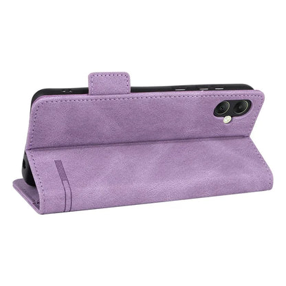 For Samsung Galaxy A05 4G Case PU Leather Stand Mobile Phone Wallet Cover