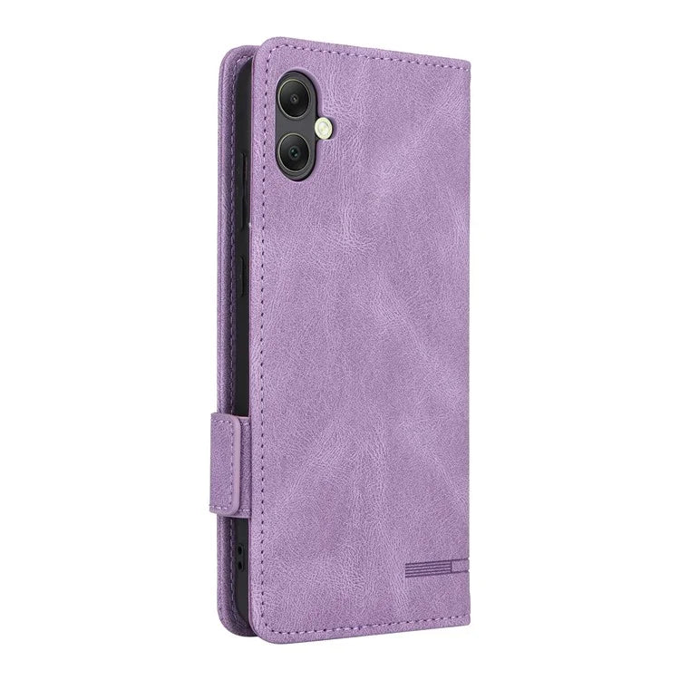 For Samsung Galaxy A05 4G Case PU Leather Stand Mobile Phone Wallet Cover