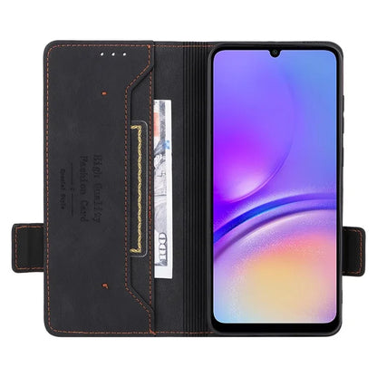For Samsung Galaxy A05 4G Case PU Leather Stand Mobile Phone Wallet Cover