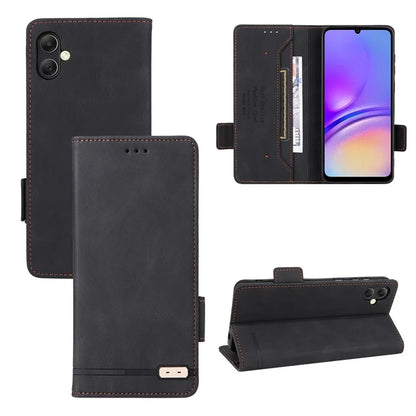 For Samsung Galaxy A05 4G Case PU Leather Stand Mobile Phone Wallet Cover
