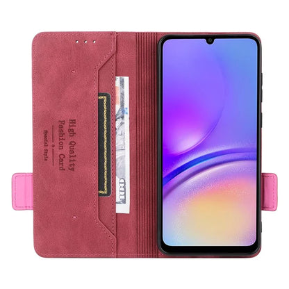 For Samsung Galaxy A05 4G Case PU Leather Stand Mobile Phone Wallet Cover