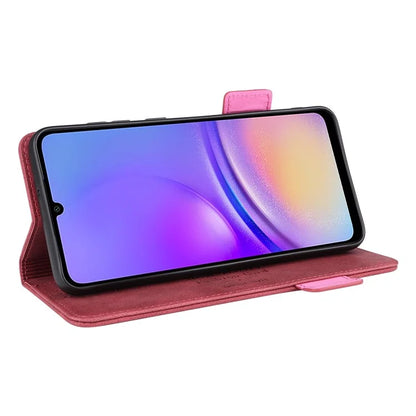 For Samsung Galaxy A05 4G Case PU Leather Stand Mobile Phone Wallet Cover